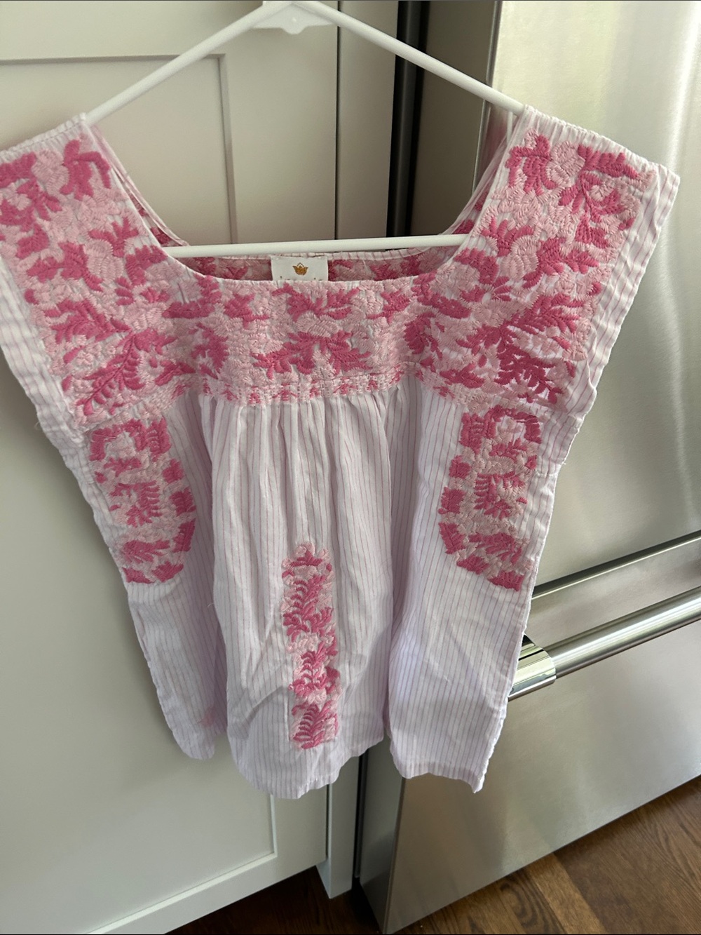 J. Marie Embroidered Top